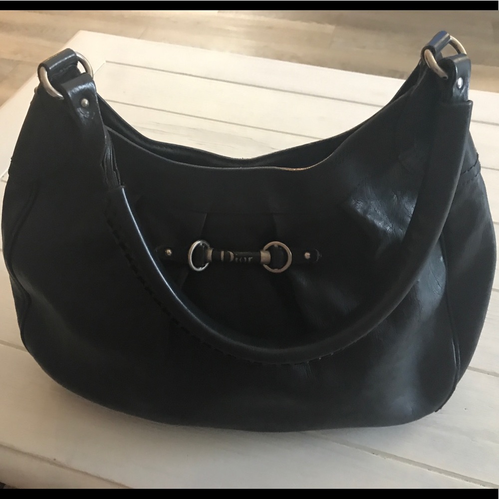 Dior shoulder bag in black